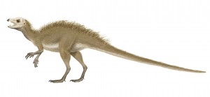 Artist reconstruction of the dinosaur Fruitadens