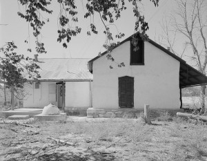 Rourke Ranch house in the Purgatoire Canyon